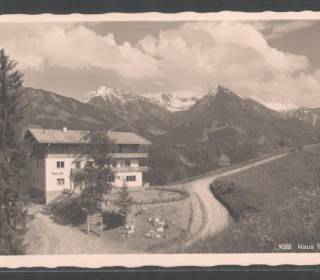 Historisches Bild vom Hotel Tanneck