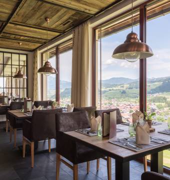 Innenausstattung im Restaurant Tanneck