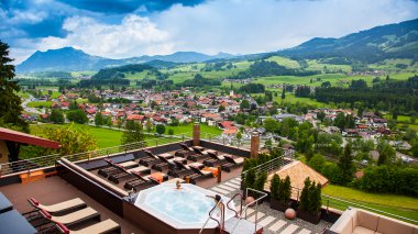 Wellness-Dachterrasse