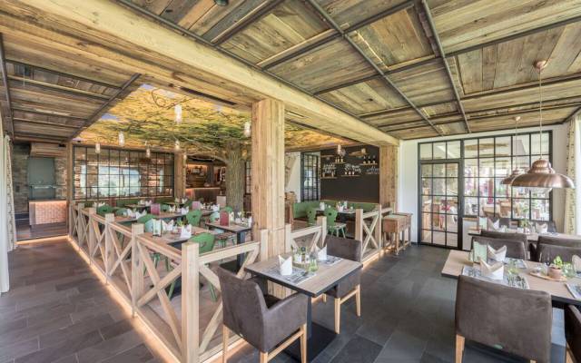 Biergarten restaurant